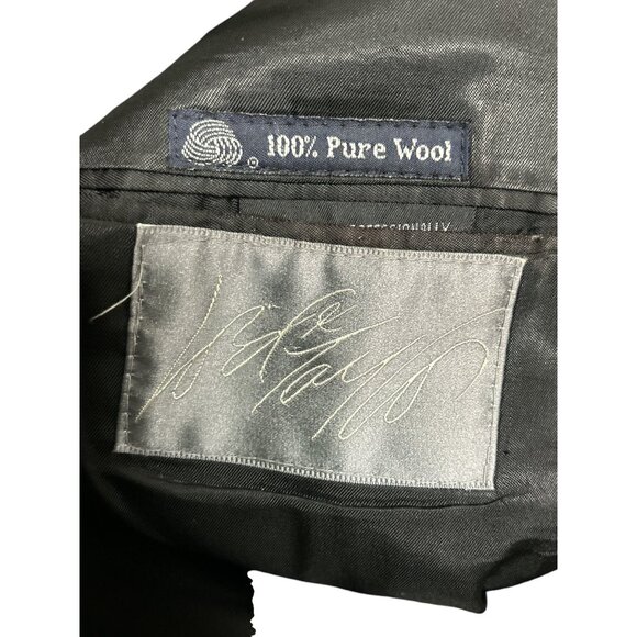 Burberrys Mens Two-Button Wool Blazer Jacket - Picture 6 of 14